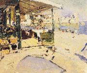 Konstantin Alexeievich Korovin On the Seashore in the Crimea painting